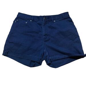 Lauren Jeans Co Ralph Lauren navy blue womens shorts szā8